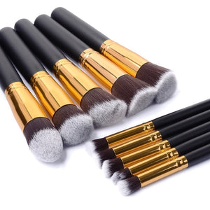 10pcs/lot Makeup Brush Tools